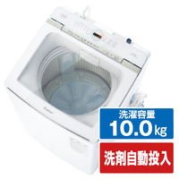 AQUA 10．0kg全自動洗濯機 Prette(プレッテ) ホワイト AQWVA10PW
