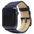SLG Design Apple Watch 49/45/44/42mm用バンド Wax Canvas ネイビー SD16044AW
