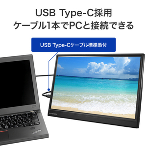 I・Oデータ 15．6型 フルHD対応モバイルディスプレイ ブラック LCD-YC164HBX-イメージ7