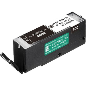 エコリカ キヤノン用 リサイクルインク ブラック FC127NM-ECI-C300B-イメージ1