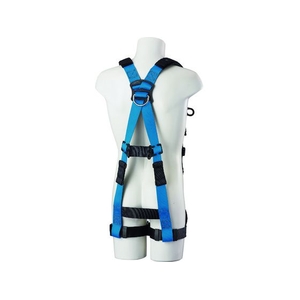 サンコー KESEL江戸鳶ハーネス S(墜落制止用器具) ブルー／ガンメタルSワンタッチ45 FC124FL-1613742-イメージ2
