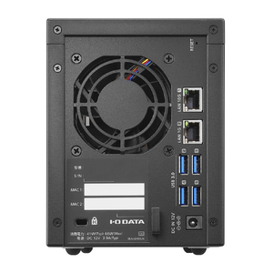 I・Oデータ 10GbE&マルチギガビット対応 Linuxベース 2ドライブNAS 2TB HDL2-LX02-イメージ4
