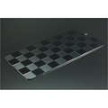 テラ アルミパネル市松 for iPhone7Plusソリッドバンパー用 ブラック 42044GI-310B