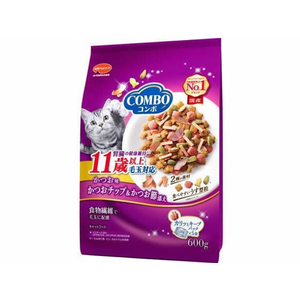 日本ペットフード コンボ毛玉対応11歳~カツオ味カツオチップカツオブシ添600g F205567-イメージ1