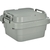 トラスコ中山 TRUSCO/トランクカーゴ フラット天板仕様 浅型 20L グレー FC840YY-3695134-イメージ1