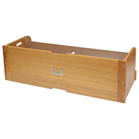 オスマック 下駄箱下収納ボックス 71cm幅 ライトブラウン GKS-710LB