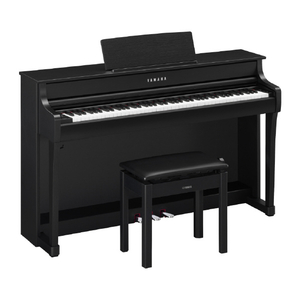 ヤマハ 電子ピアノ【高低自在椅子＆ヘッドホン付き】 clavinova クラビノーバ ブラックウッド調 CLP-835B-イメージ1