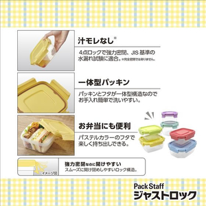 エビス パックスタッフ ジャストロック 正方形L 4個入 FCD364G-PL-3191-イメージ4