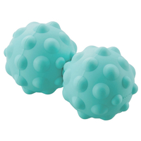 エレコム 伸びるストレッチボール/凸タイプ/レギュラーサイズ/ソフト ライトブルー HCK-PBTRSBUL