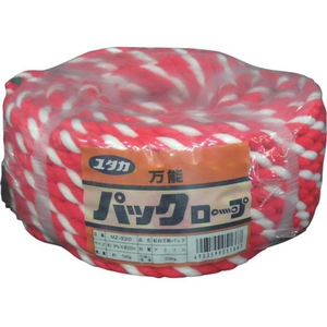 ユタカメイク アクリルロープ万能パック 9φ×20m 紅白 FC284GW-8291519-イメージ1
