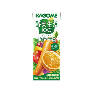 カゴメ 野菜生活100 オリジナル 200ml FCC6636-イメージ1