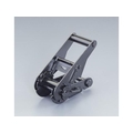 エスコ バックル ラチェット式 スチール黒メッキ 1000kg 38mm FCZ0088-EA982B-503