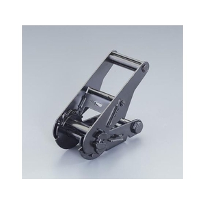 エスコ バックル ラチェット式 スチール黒メッキ 1000kg 38mm FCZ0088-EA982B-503-イメージ1
