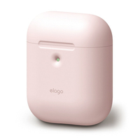 elago AIRPODS CASE for AirPods 2nd Generation Wireless Charging Case for AirPods 2nd Wireless Lovely Pink EL_A2WCSSCAW_LP