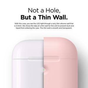 elago AIRPODS CASE for AirPods 2nd Generation Wireless Charging Case for AirPods 2nd Wireless Lovely Pink EL_A2WCSSCAW_LP-イメージ3