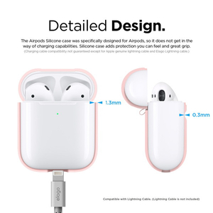 elago AIRPODS CASE for AirPods 2nd Generation Wireless Charging Case for AirPods 2nd Wireless Lovely Pink EL_A2WCSSCAW_LP-イメージ4