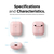 elago AIRPODS CASE for AirPods 2nd Generation Wireless Charging Case for AirPods 2nd Wireless Lovely Pink EL_A2WCSSCAW_LP-イメージ10