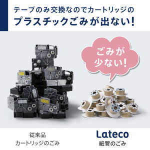 カシオ ラベルライター Lateco EC-K10-イメージ9