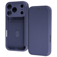 レイ・アウト iPhone 18 Pro用 / 17 Pro用 / クリアフリップケース マグネット / ネイビー RT-P58LCC/N