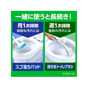 ジョンソン スクラビングバブル トイレスポンジスゴ落パッド替8個 FC642TH-イメージ8