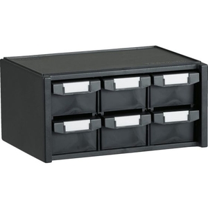 トラスコ中山 TRUSCO/導電性マスターBOX 342X241XH168 引出3列2段 FC841YG-2578110-イメージ1