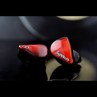 【新品未使用】qdc SUPERIOR red qdc QDC-SUPERIOR-RD ダイナミック密閉型イヤフォン SUPERIOR