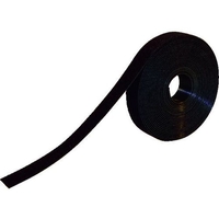 トラスコ中山 耐候性マジックバンド[[R下]]結束テープ幅20mm×長5m黒 FC610GP-8191533