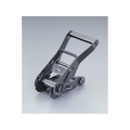 エスコ バックル ラチェット式 スチール黒メッキ 1650kg 48mm FCZ0089-EA982B-504