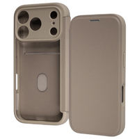 レイ・アウト iPhone 18 Pro用 / 17 Pro用 / クリアフリップケース マグネット / ベージュ RT-P58LCC/BE