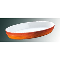 Royale ロイヤル スタッキング小判 グラタン皿 No.240 22cm カラー FC325LF-2109100