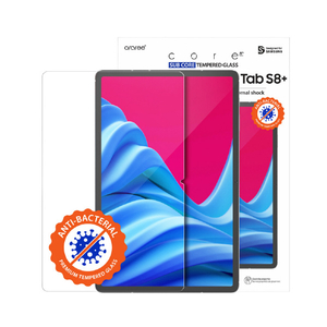 araree Galaxy Tab S8+用抗菌強化ガラスフィルム SUB CORE AR23045GTS8-イメージ1
