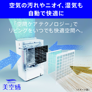 三菱 空清脱臭除湿機 24Lタイプ ホワイト MJ-PHDV24ZX-W-イメージ15