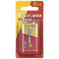 オーム電機 9V形Vアルカリ乾電池 1本入り 6LR61VN1B