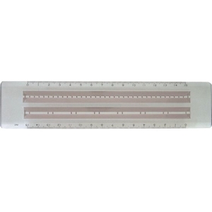 シンワ◆取引終了◆ シンワ/点線スケール15cm 70734 FC471WH-8163999-イメージ1