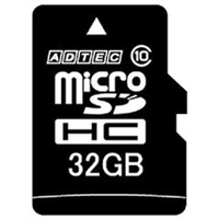 アドテック 高速microSDHCメモリーカード(Class 10対応・32GB) 防水仕様 AD-MRHAM32G/10