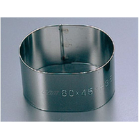 江部松商事 EBM/18-8 スポット溶接 小判型 セルクルリング 60×45×H35 FC181LV-7398700