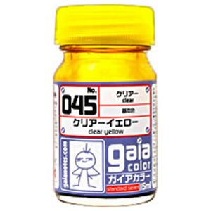 ガイアノーツ 045 クリアーイエロー GAIA045ｸﾘｱ-ｲｴﾛ--イメージ1