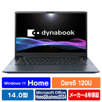 Dynabook ノートパソコン e angle select dynabook オニキスブルー P4M6YLEE