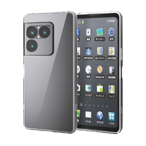 エレコム Xperia 1 VIII用 ハイブリッドケース 極限 クリア PM-X261HVCKKCR-イメージ2