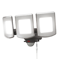 ムサシ 14Wx3灯マルチアーム式LEDセンサーライト LED-AC342