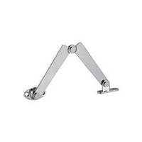 トラスコ中山 TRUSCO　スチール製タスキステー　全長100mm　左用 TS-24-L