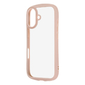 レイ・アウト iPhone 17用ハイブリッドガラスケース Puffull 10H +レンズガードリング / ピンク RT-P52CMD3/P