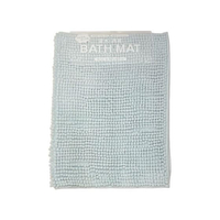 キヨピカファクトリー 吸水速乾バスマット 40cm×60cm ブルー FC554SK