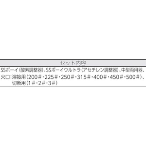 ヤマト産業 ウエルディングキット YMKF-W型(関西式) FC567JN-8206657-イメージ2