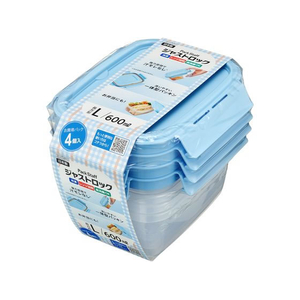 エビス パックスタッフ ジャストロック 長方形L 4個入 FCD366G-PL-3211-イメージ1