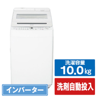シャープ 10．0kgインバーター全自動洗濯機 ホワイト系 ES-SW10K-W