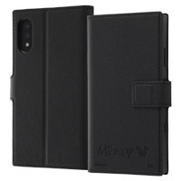 レイアウト Xperia Ace II用耐衝撃 手帳型レザーケース ディズニーキャラクター ミッキーマウス RT-RDXPAM2TBC8/MK