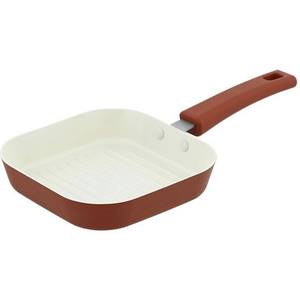 ＬＩＶ ＰＬＵＳ グリルパン 14.5cm ガス火専用 角形 マットレッド FCD841N-ND-2794-イメージ1