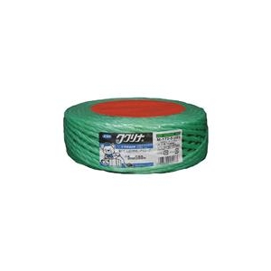 ユタカメイク 荷造り紐　PSロープ　5mm×80m　グリーン M-173-5-イメージ1
