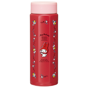 スケーター 八角ステンレスボトル(350ml) マイメロディフラワーレトロ STO5MMﾌﾜﾗ-ﾚﾄﾛ-イメージ1